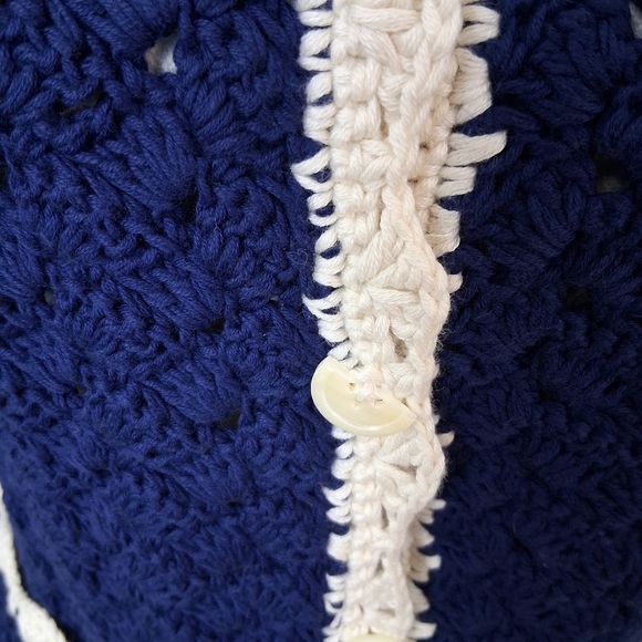 Alex Mill Molly Hand- Crochet Cardigan Size Medium NWOT - Picture 14 of 16